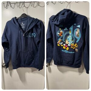 Hanes 2019 Walt Disney world parks Navy Blue Disney Hoodie